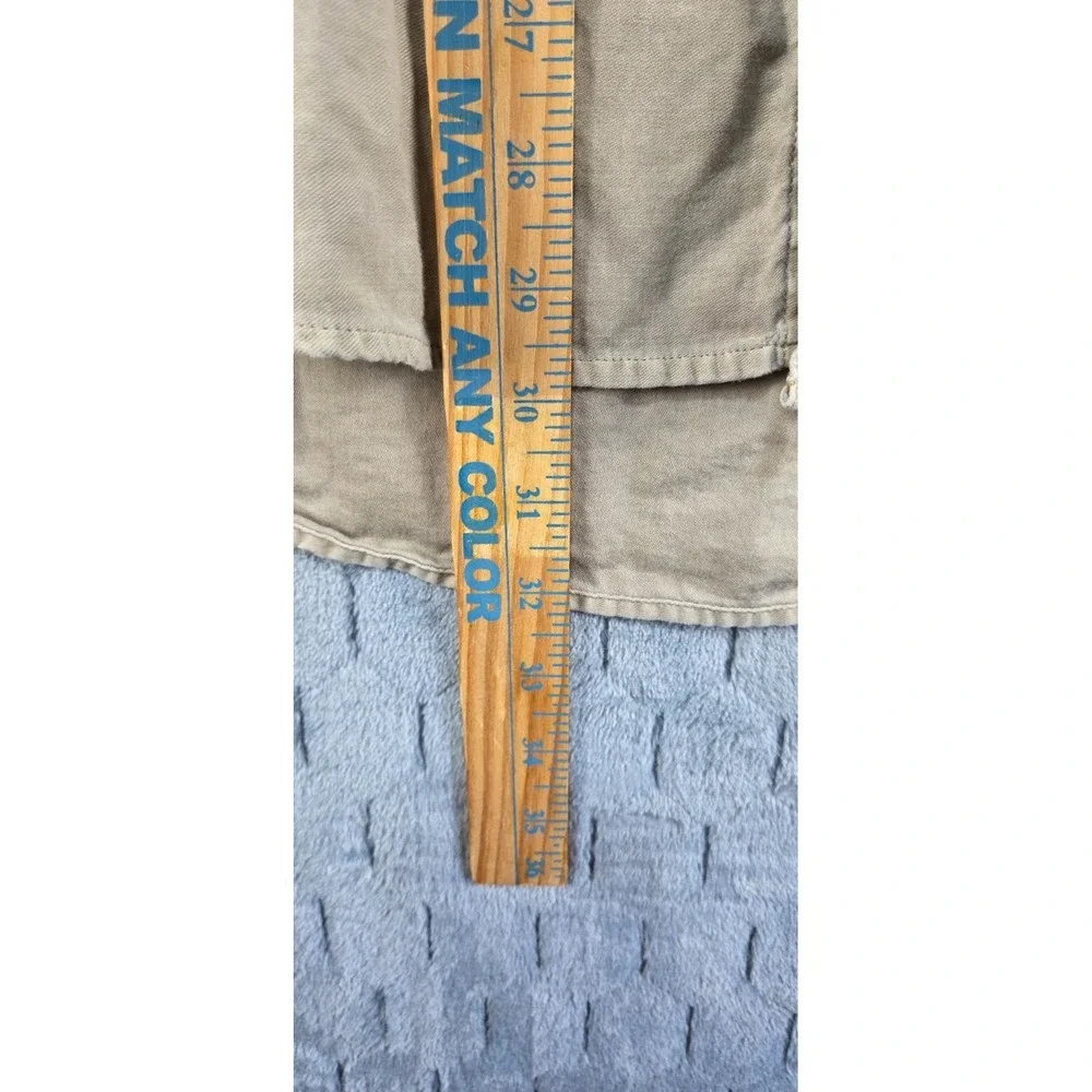 Carbon 2 Cobalt‎ Shirt Mens Large Beige Textured Button Up Long Sleeve